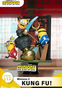 Minions 2: The Rise of Gru - Kung Fu! D-Stage 6” Statue