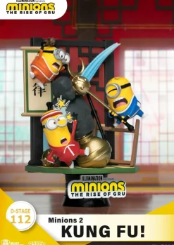 Minions 2: The Rise of Gru - Kung Fu! D-Stage 6” Statue