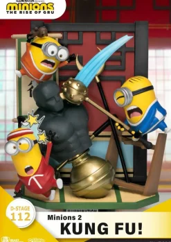 Minions 2: The Rise of Gru - Kung Fu! D-Stage 6” Statue