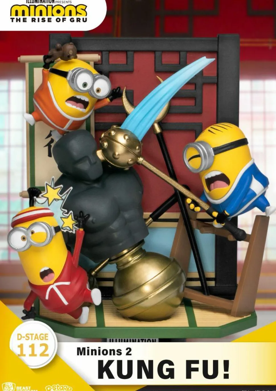 Minions 2: The Rise of Gru - Kung Fu! D-Stage 6” Statue