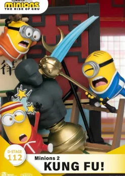 Minions 2: The Rise of Gru - Kung Fu! D-Stage 6” Statue