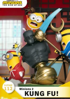 Minions 2: The Rise of Gru - Kung Fu! D-Stage 6” Statue