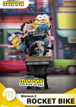 Minions 2: The Rise of Gru - Rocket Bike D-Stage 6” Statue