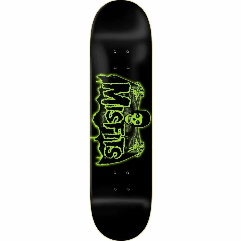 Misfits - Misfits x Zero Bat Fiend Glow in the Dark 8.25" Skateboard Deck (Deck Only)