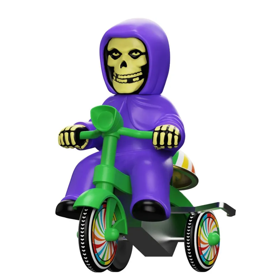 Misfits - The Fiend (Purple with Green Trike) Super Cycles 5" Vinyl Figure