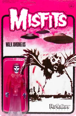 Misfits - The Fiend Walk Among Us Translucent Pink ReAction 3.75” Action Figure