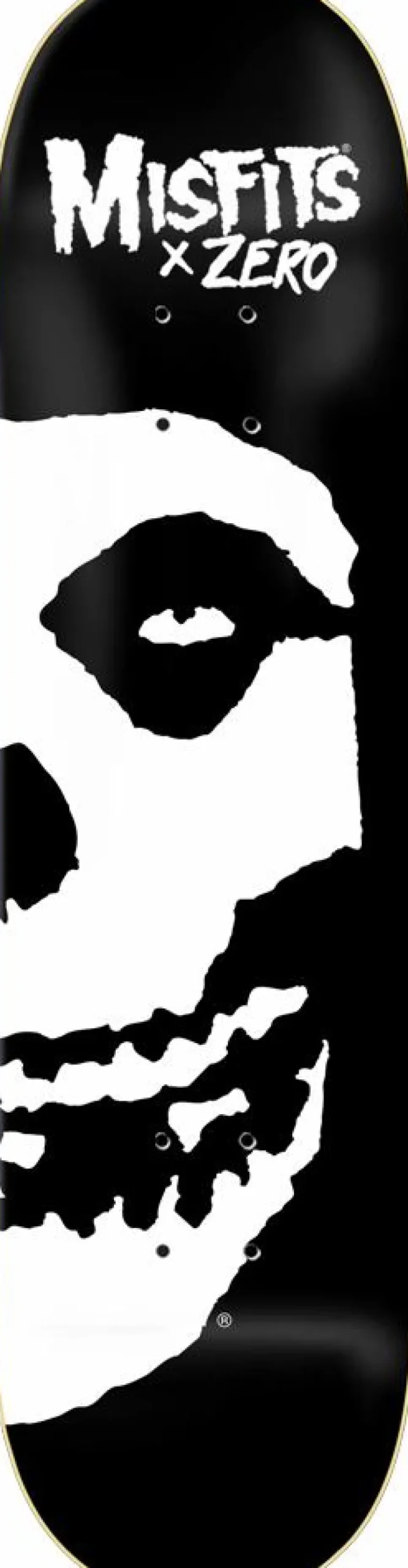Misfits x Zero - Fiend Skull Right 8.25" Skateboard Deck (Deck Only)