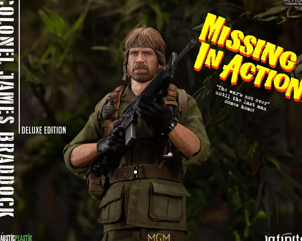 Missing in Action (1984) - Chuck Norris as Colonel James Braddock Deluxe Edition 1/6th Scale Action Figure