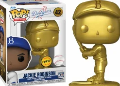 MLB Baseball - Jackie Robinson Batting Pop! Vinyl Figure