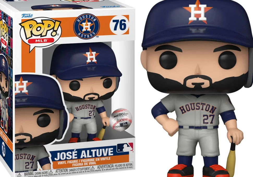 MLB: Baseball - Jose Altuve Houston Astros Away Jersey Pop! Vinyl Figure