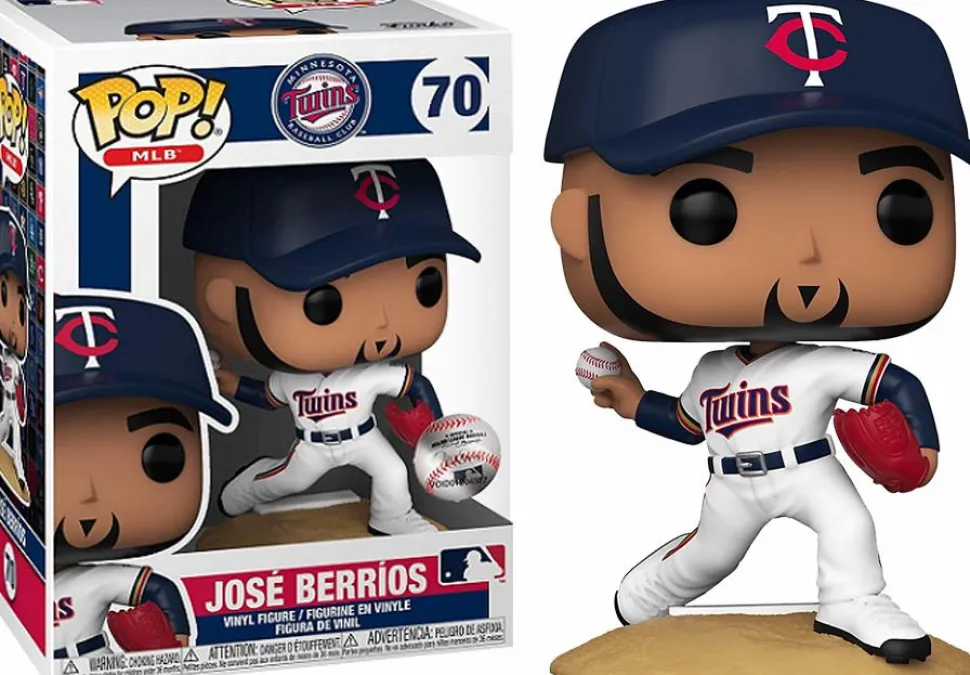 MLB Baseball - Jose Berrios Minnesota Twins Home Uniform Pop! Vinyl Figure