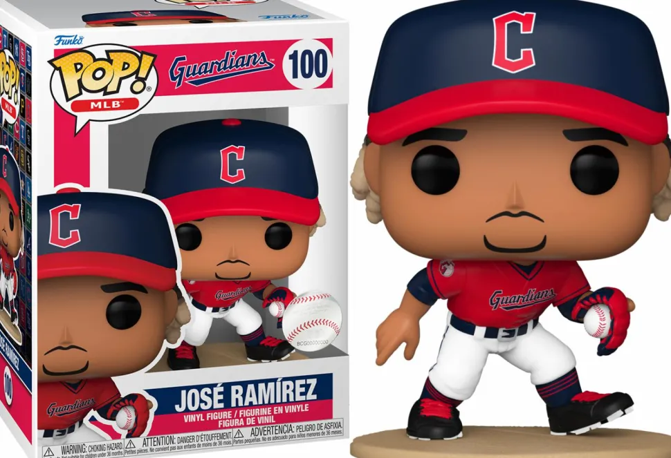 MLB Baseball - Jose Ramirez Cleveland Guardians Pop! Vinyl Figure