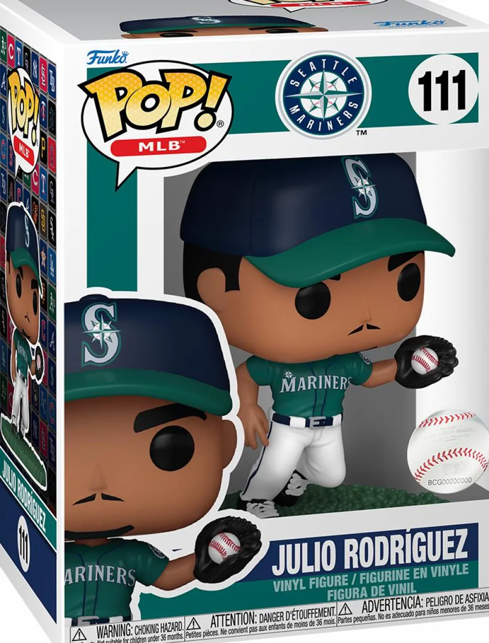 MLB Baseball - Julio Rodriguez Seattle Mariners Pop! Vinyl Figure