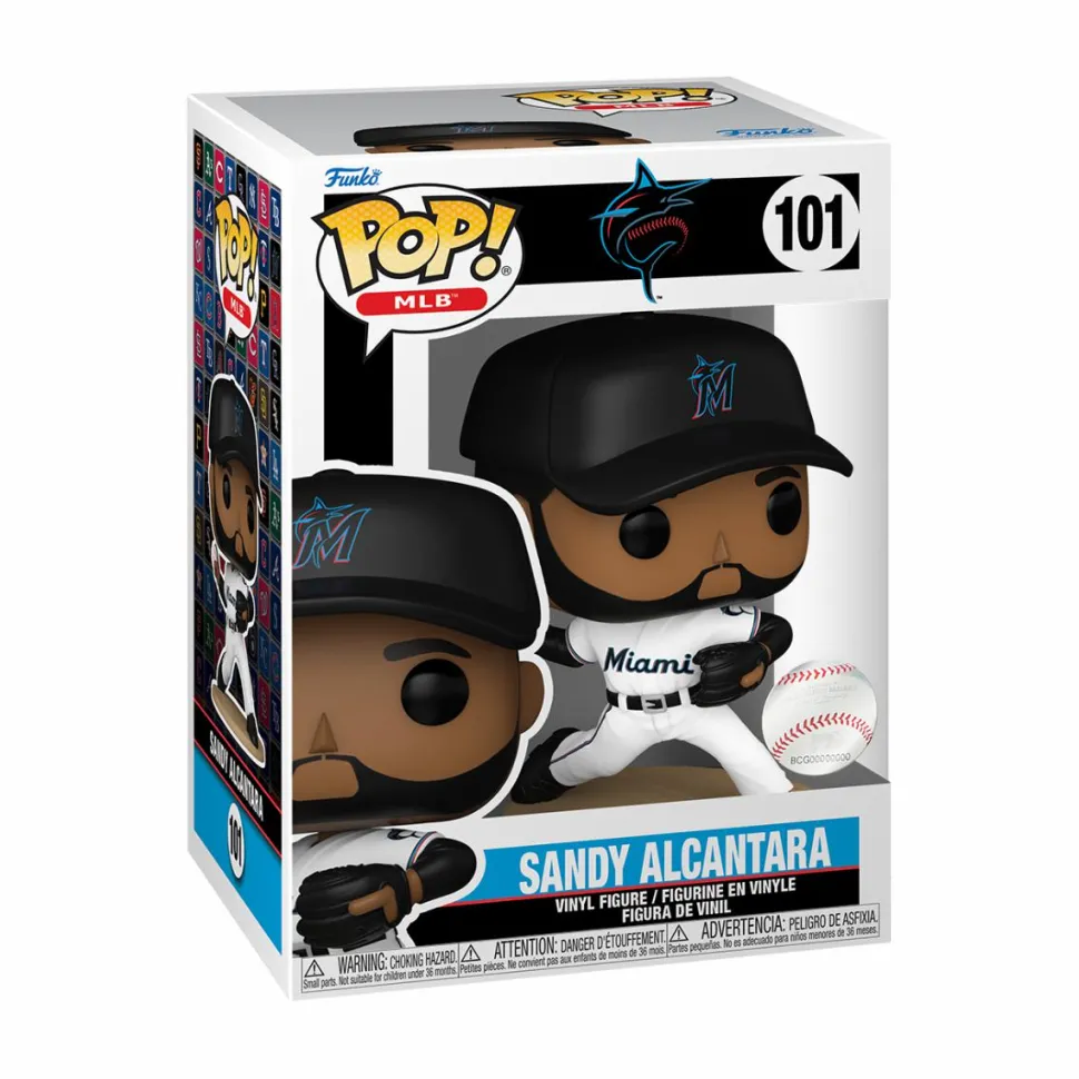 MLB Baseball - Sandy Alcantara Miami Marlins Pop! Vinyl Figure