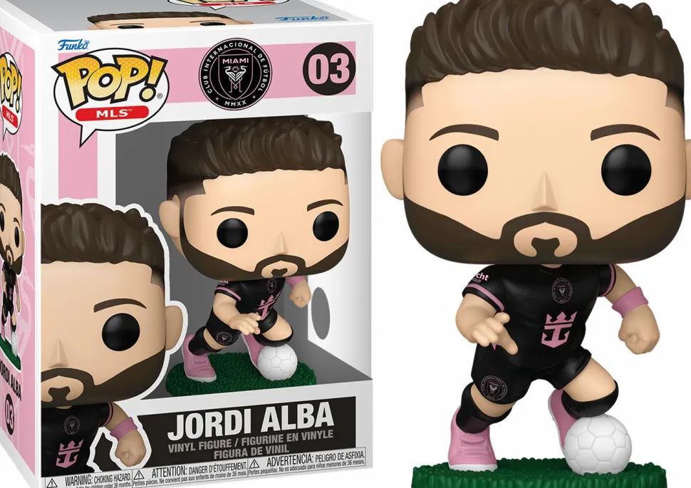 MLS: Inter Miami - Jordi Alba (Away) Pop! Vinyl Figure