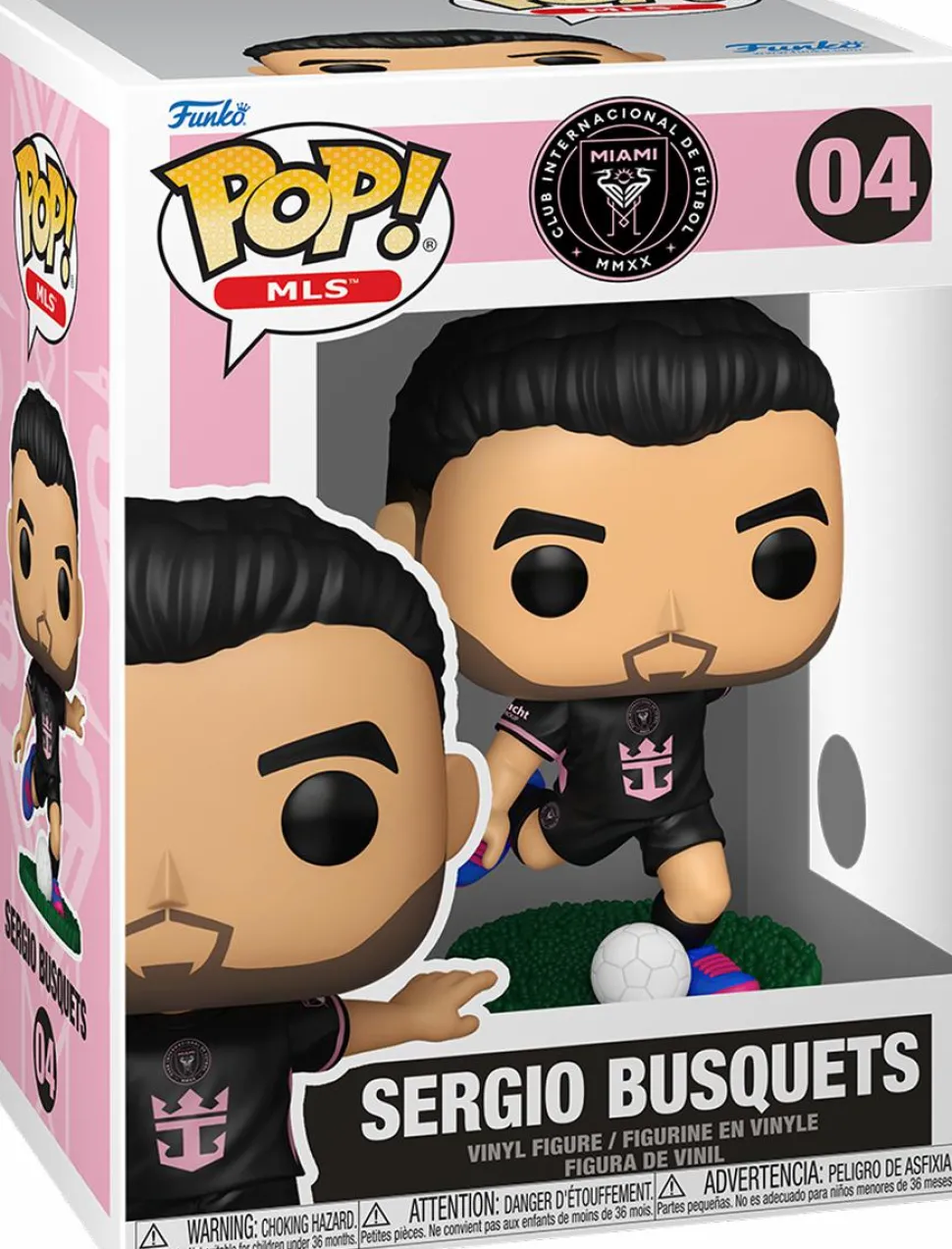 MLS: Inter Miami - Sergio Busquets (Away) Pop! Vinyl Figure