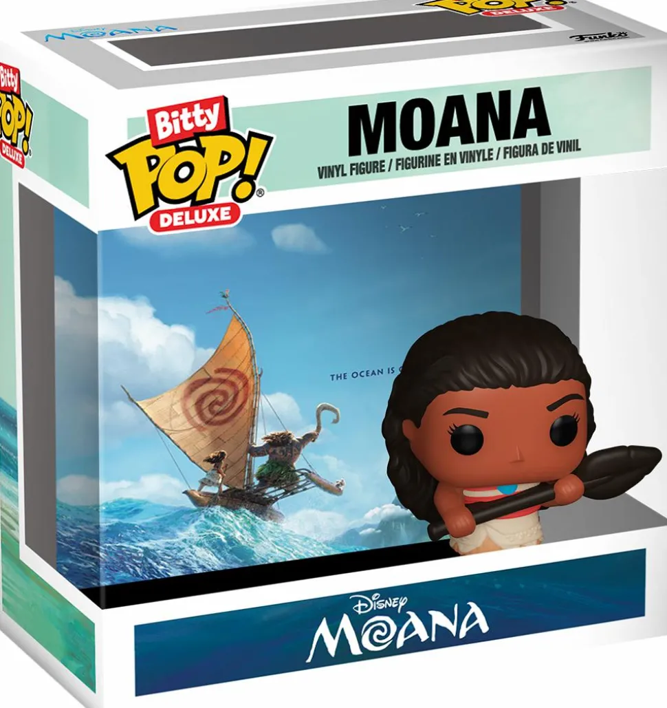 Moana - Moana with Ship Bitty Pop! Deluxe Vinyl Figure