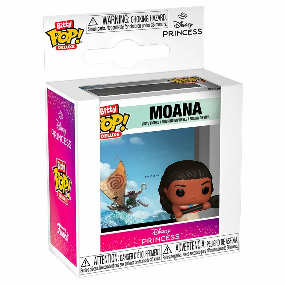 Moana - Moana with Ship Bitty Pop! Deluxe Vinyl Figure