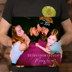 Moaning Lisa - Do You Know Enough? + The Sweetest LP Vinyl Record (Purple Coloured Vinyl)