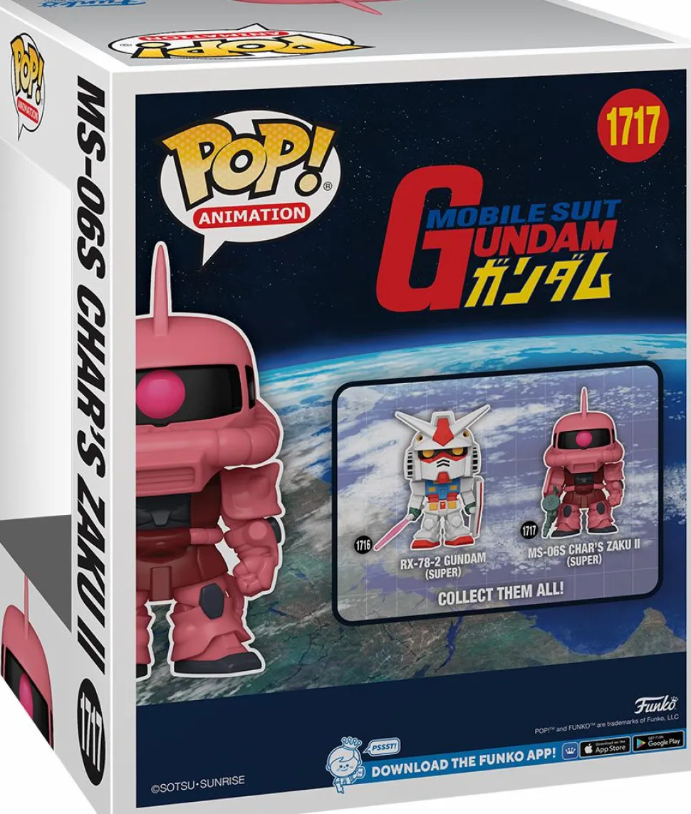 Mobile Suit Gundam - MS-06S Char’s Zaku II Super Sized 6" Pop! Vinyl Figure