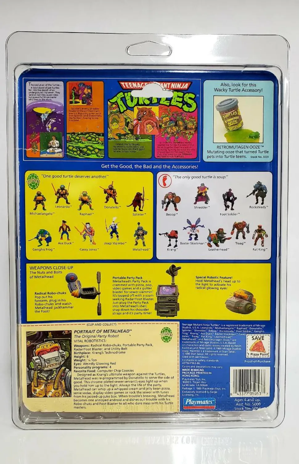 MOC Masters - Teenage Mutant Ninja Turtles 7.75" x 10.5" Action Figure UV Protective 2-Piece Case
