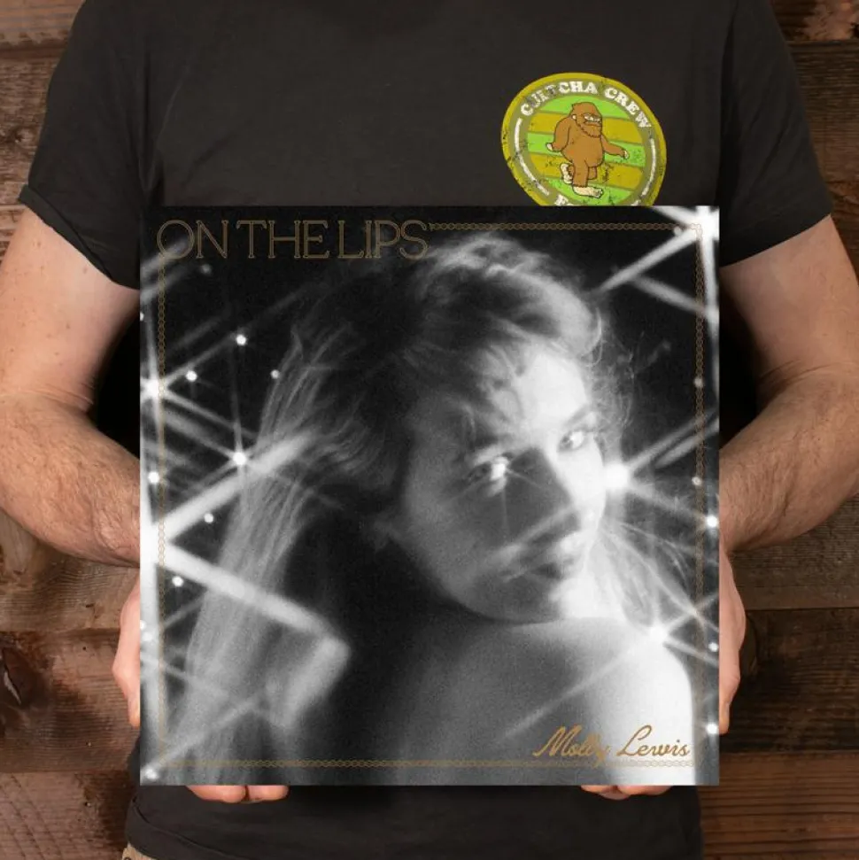 Molly Lewis - On the Lips LP Vinyl Record (Gold Coloured Vinyl)