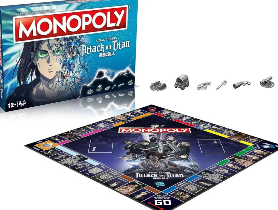 Monopoly - Attack on Titan Edition Board Game