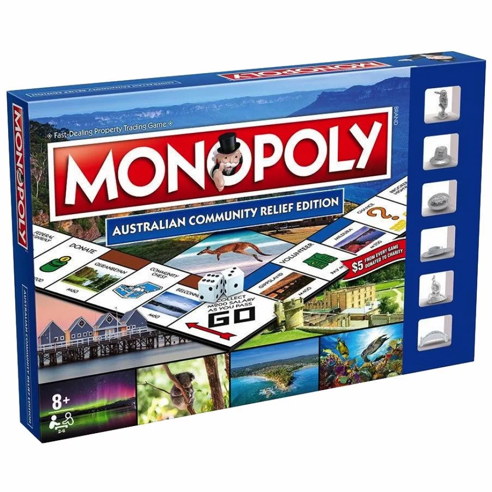 Monopoly - Australian Community Relief Edition Board Game