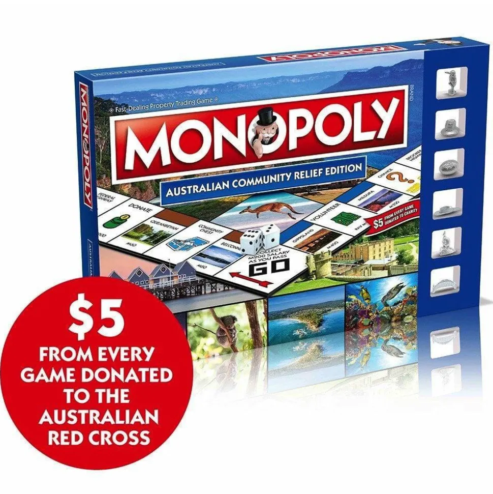 Monopoly - Australian Community Relief Edition Board Game