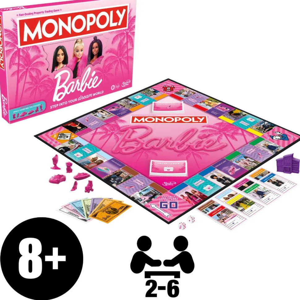 Monopoly - Barbie Edition Board Game