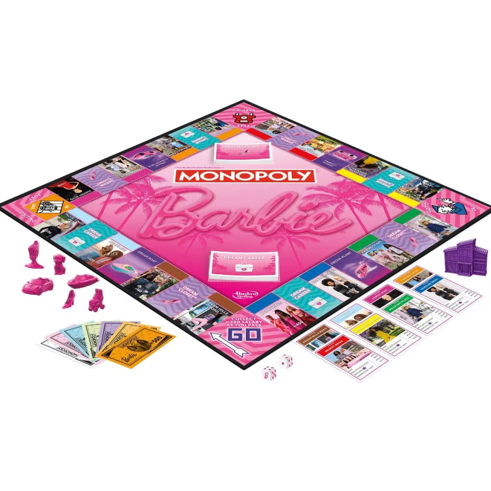 Monopoly - Barbie Edition Board Game