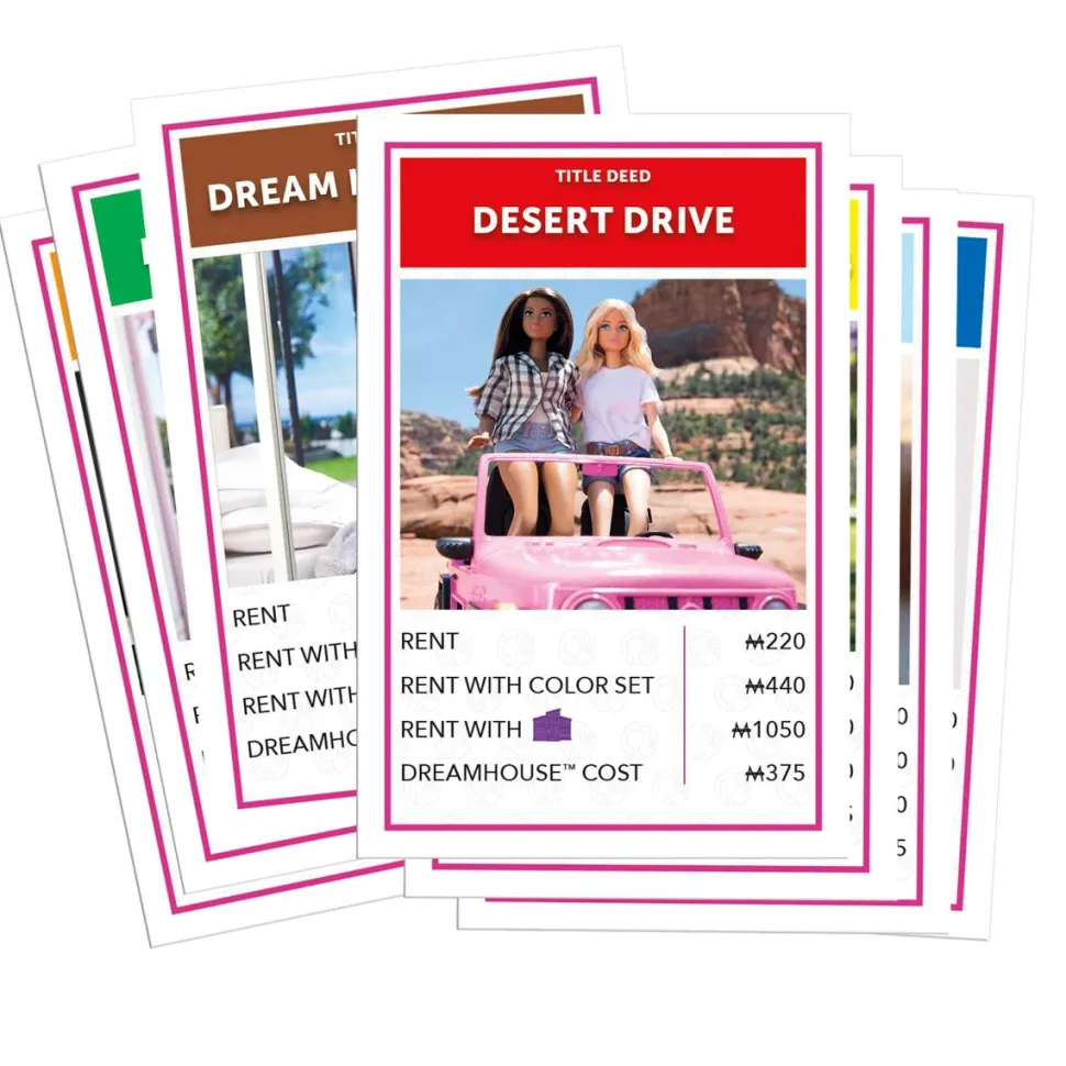Monopoly - Barbie Edition Board Game