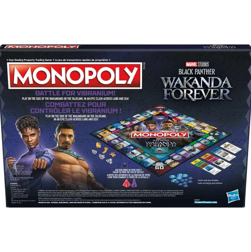 Monopoly - Black Panther 2: Wakanda Forever Edition Board Game
