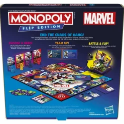 Monopoly - Flip Edition Marvel Board Game
