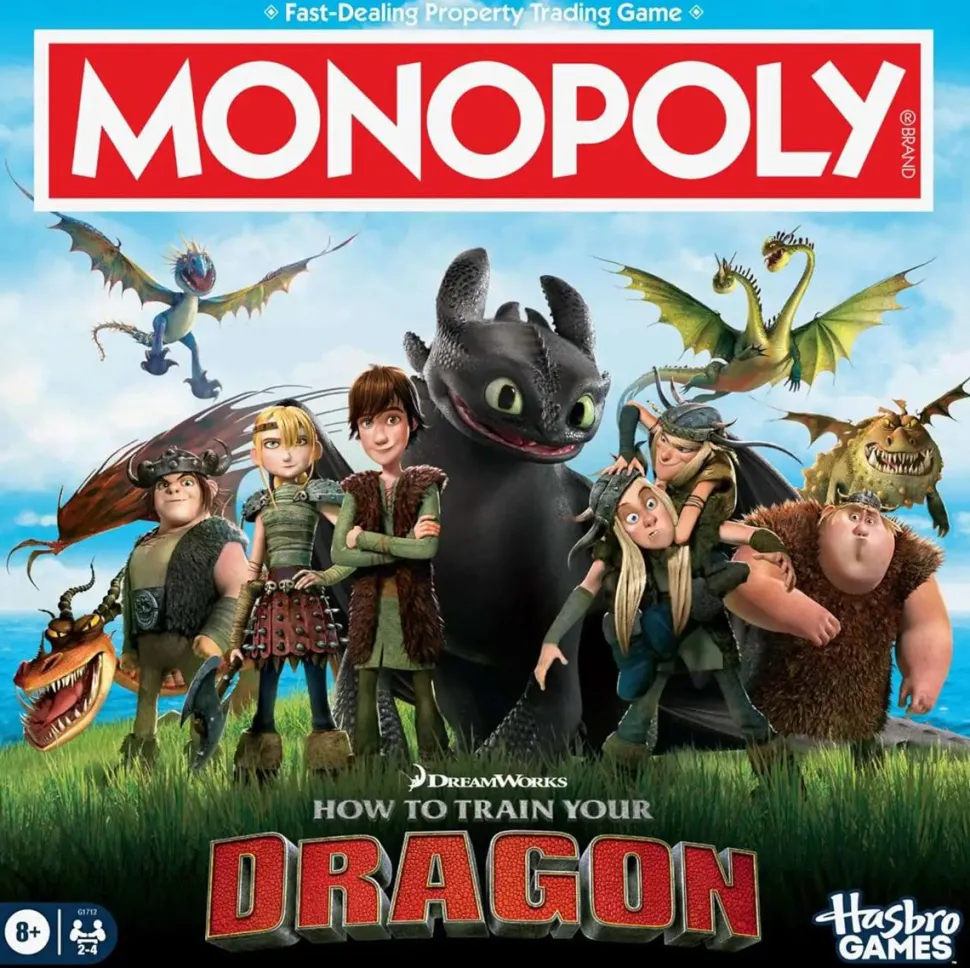 Monopoly - How to Train Your Dragon Edition Board Game
