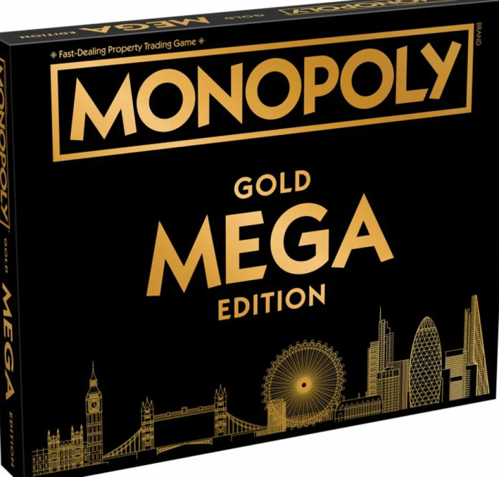 Monopoly - Mega GOLD Edition Board Game