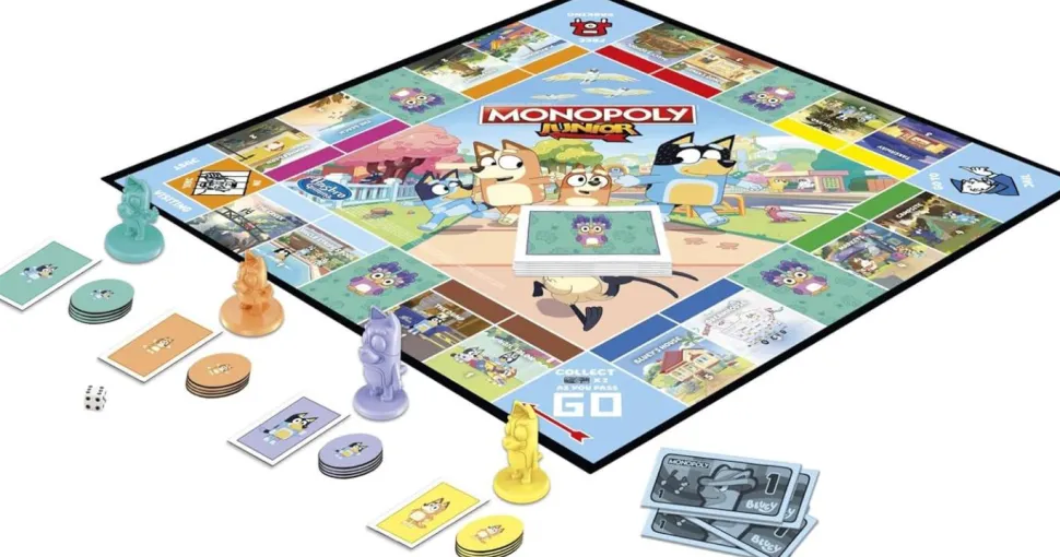 Monopoly - Monopoly Junior Bluey Edition Board Game