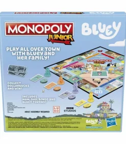 Monopoly - Monopoly Junior Bluey Edition Board Game