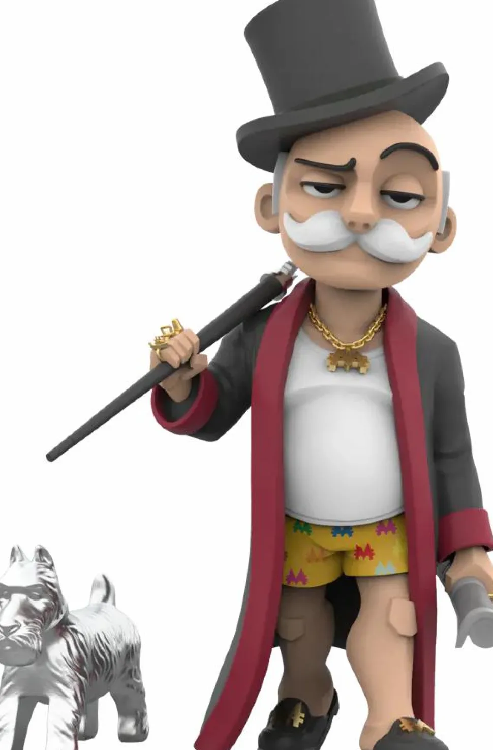 Monopoly - Mr. Monopoly OFF_WERK 6.5" Vinyl Figure