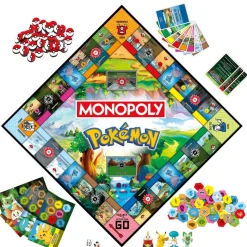 Monopoly - Pokemon Edition Board Game