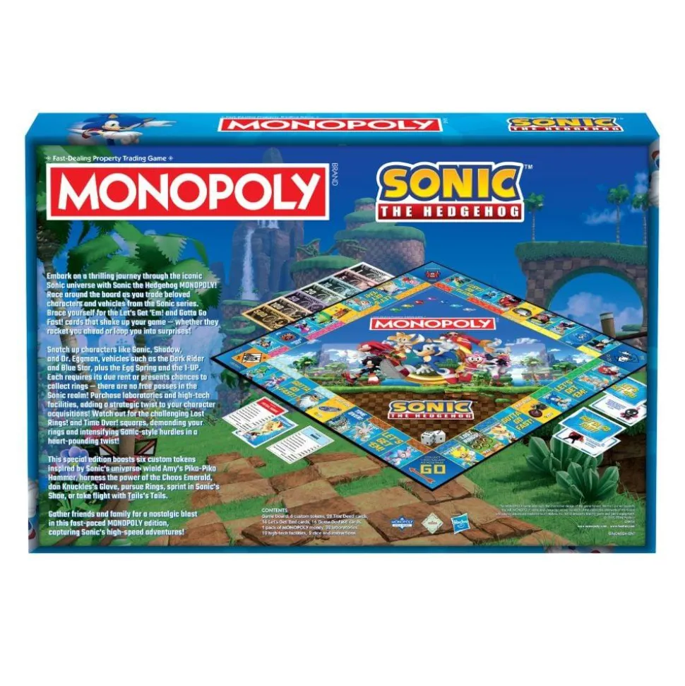 Monopoly - Sonic the Hedgehog Edition Board Game