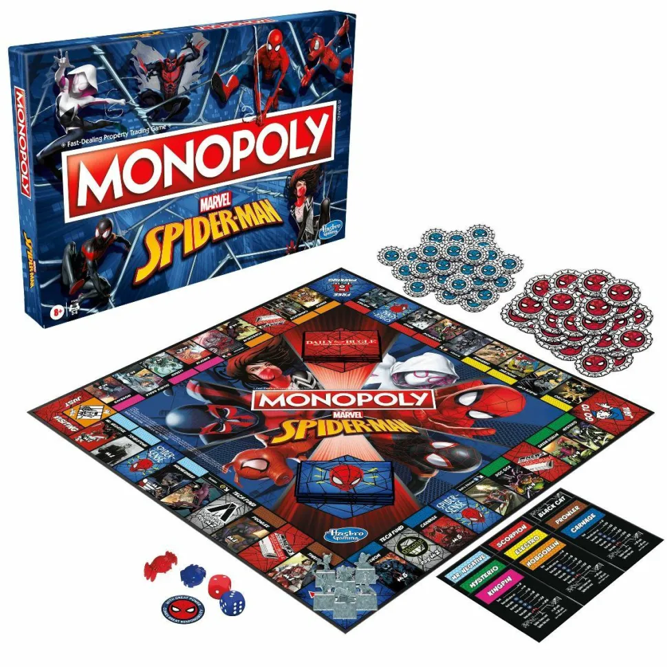 Monopoly - Spider-Man Edition Board Game