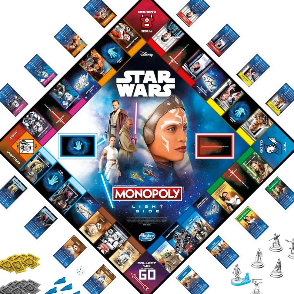 Monopoly - Star Wars: Light Side Edition Board Game