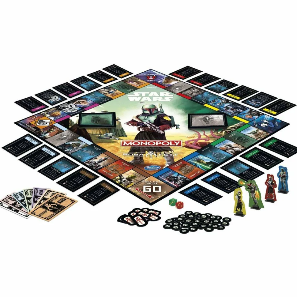 Monopoly - Star Wars: The Book of Boba Fett Edition Board Game