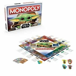 Monopoly - Star Wars The Mandalorian The Child Edition Board Game
