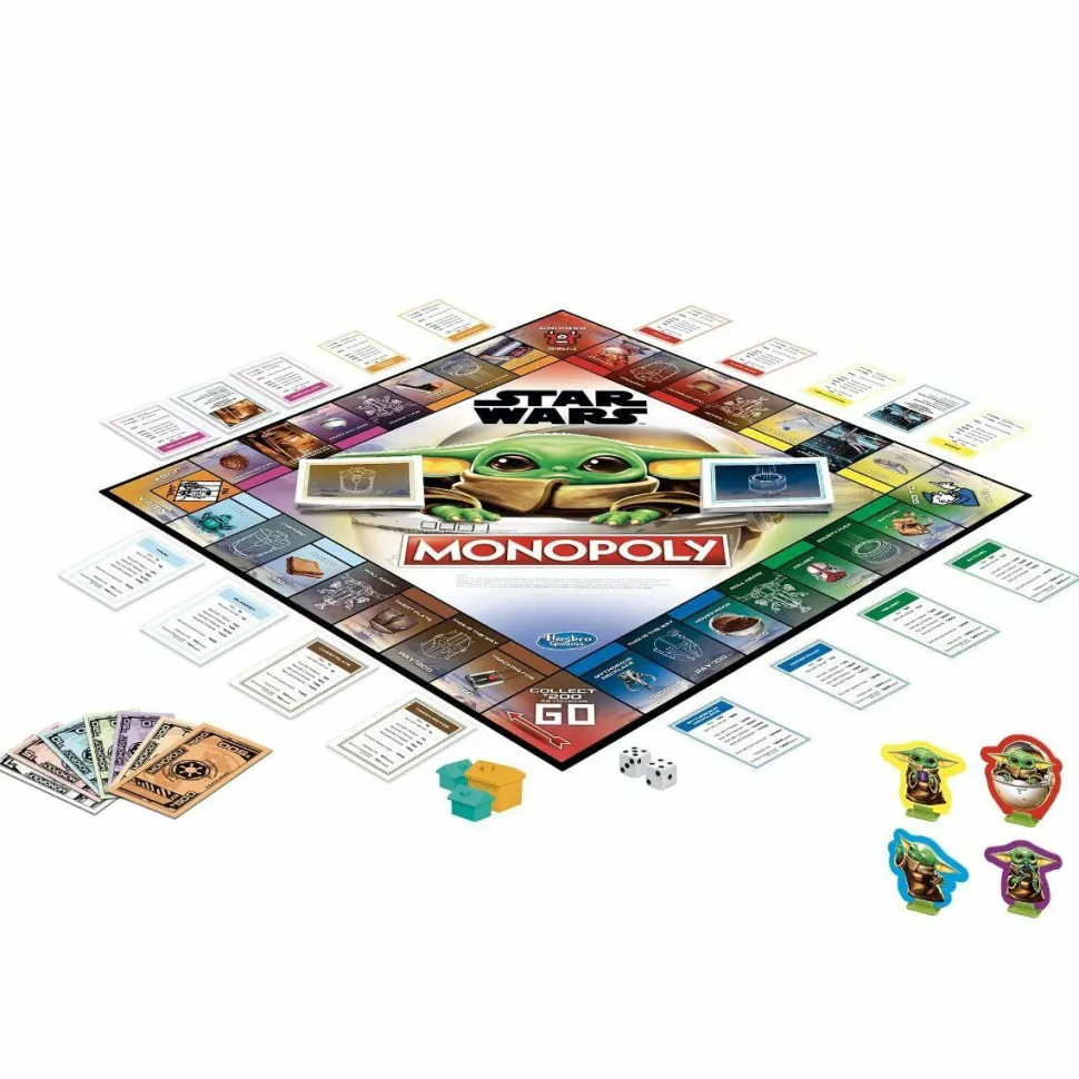 Monopoly - Star Wars The Mandalorian The Child Edition Board Game