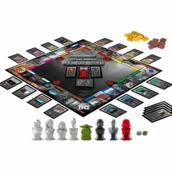 Monopoly - Star Wars: The Mandalorian Collector’s Edition Board Game with Remnant Stormtrooper Retro Collection Kenner 3.75” Action Figure