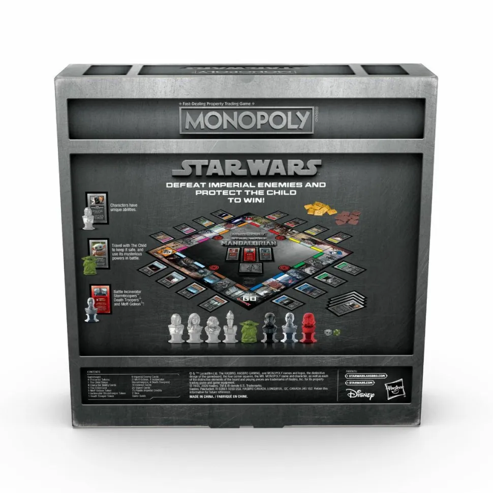 Monopoly - Star Wars: The Mandalorian Edition Board Game