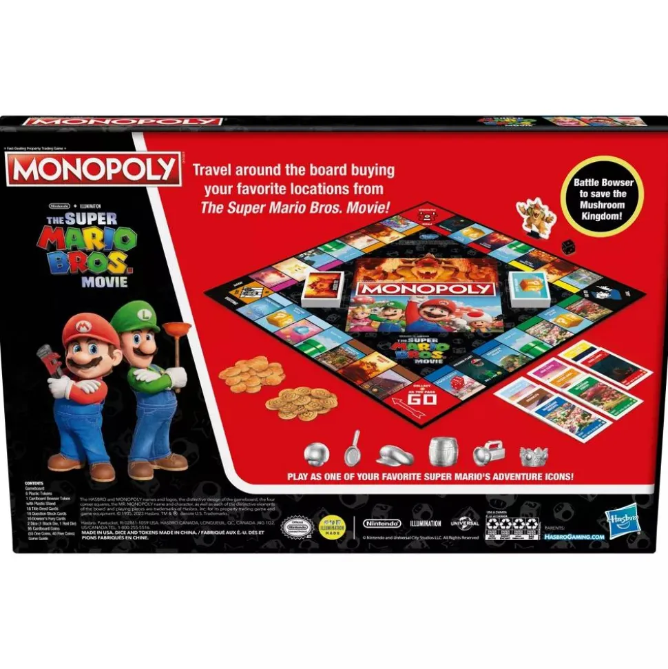 Monopoly - The Super Mario Bros. Movie (2023) Edition Board Game