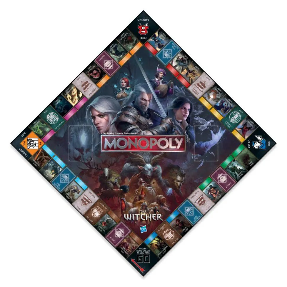 Monopoly - The Witcher Edition Board Game